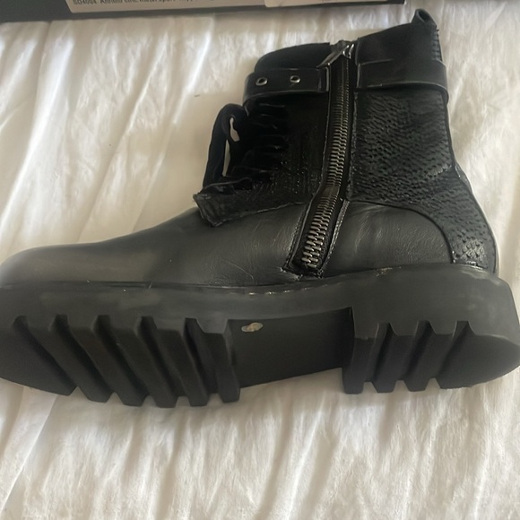 HENRY BEGUELIN Leather Sport Boot Argento Size 36!6 - Picture 5 of 11